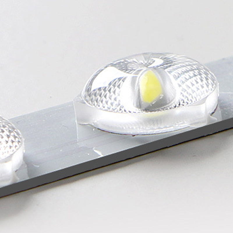 Lámpara de techo de macarrón de hierro forjado, montaje empotrado LED de nube acrílica, estilo nórdico moderno, para dormitorio