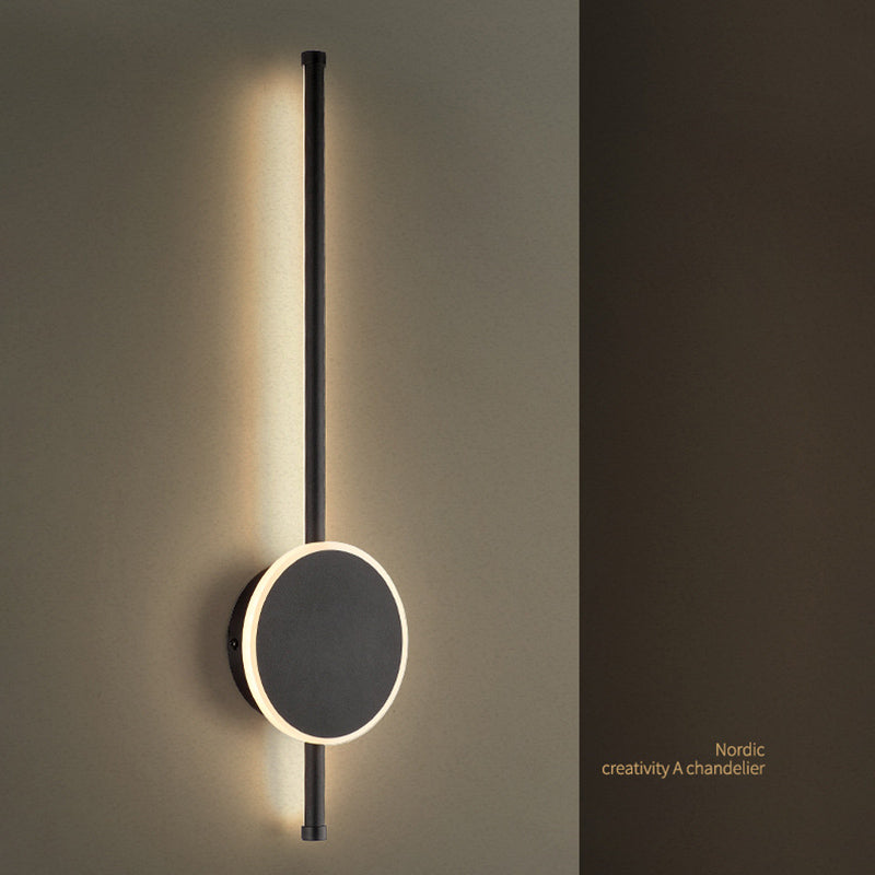 Linear Wall Sconce Lighting Modern Wall Light Fixture Metal 2 Light Wall Lights