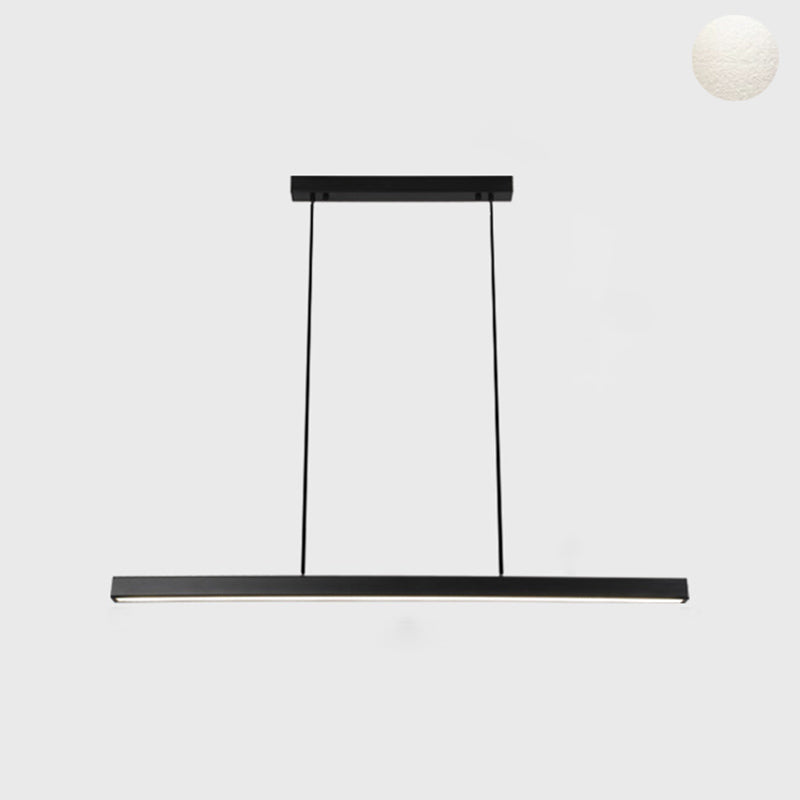 Lampada dell'isola a ciondolo lineare Lampada a pendente moderno a pendente moderno