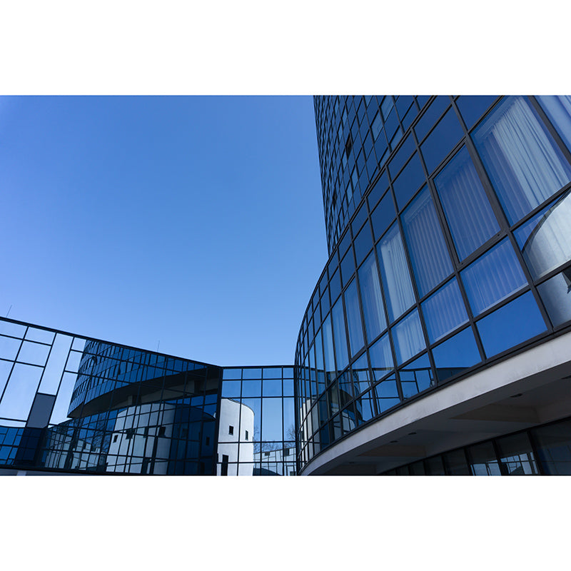 Modern Architecture Landscape Living Room Mural Wallpaper, Custom-Printed