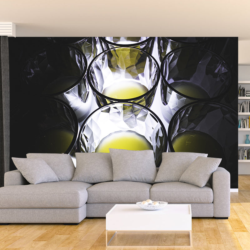 Vintage Wine Wall Mural for Wine Shop Moisture Resistant, Made to Measure