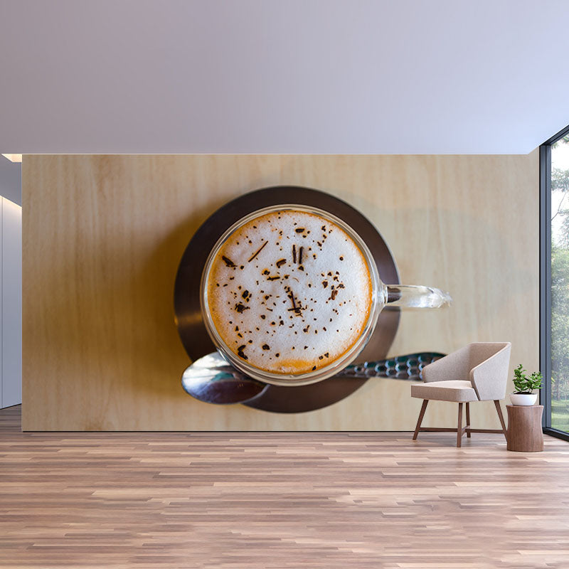 Contemporary Coffee Picture Mural Waterproofing for Kitchen Dining Home Decoration