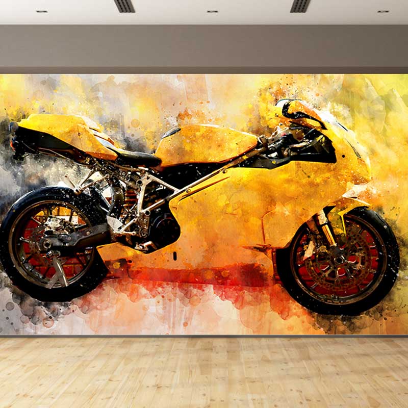 Modern Transportation Wallpaper Mural for Boys' Bedroom, Made to Measure