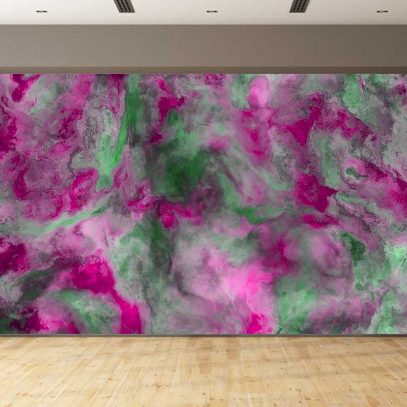 Abstract Wall Murals for Bedroom Moisture Resistant, Custom Size Available