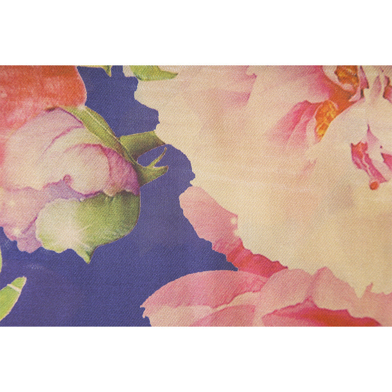 Flower Illustration Wall Mural for Living Room Girls Women Bedroom, Water Resistant