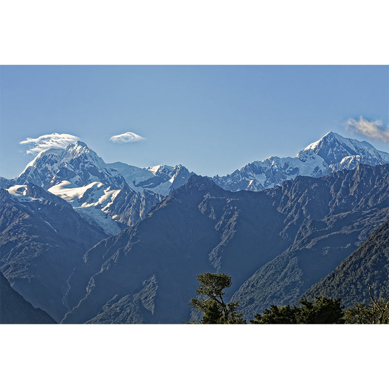 Magnificent Mountain View Removable Mural Wallpaper for Living Room Decor