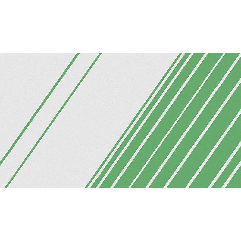 Geometry Pattern Mural Moisture Resistant Wall Covering for Dining Room