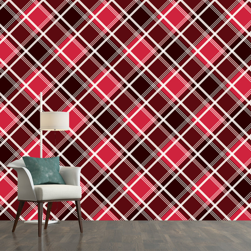 Geometry Wall Mural Modernism Bedroom Decoration Mural, Custom Size Available