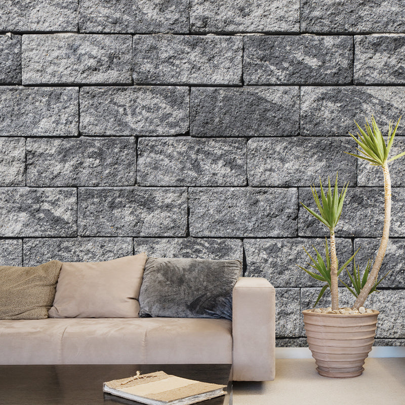 Industrial Style Brick Wall Mural for Living Room Bedroom Dining Room, Waterproofing