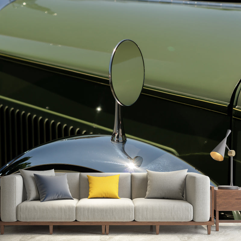 Modern Car Transportation Wall Covering for Living Room, Custom Size Available