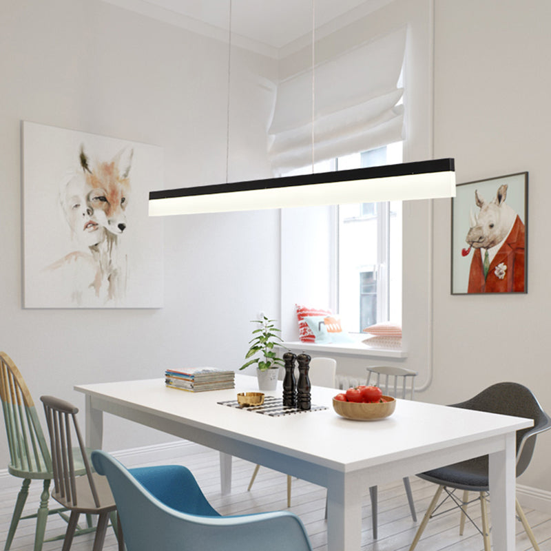 Illuminazione a ciondolo lineare Isola Light Light Kitchen Isola Modern Isola illuminazione