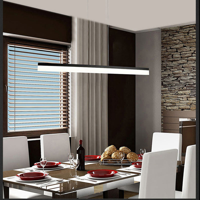Illuminazione a ciondolo lineare Isola Light Light Kitchen Isola Modern Isola illuminazione