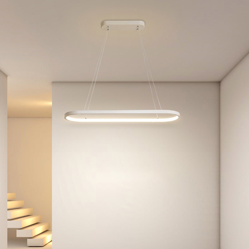 Araña de araña geométrica moderna lámpara de araña de metal de araña de metal