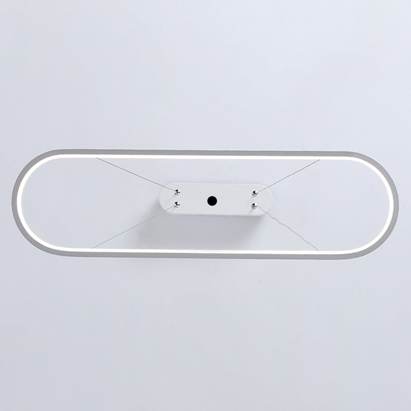 Araña de araña geométrica moderna lámpara de araña de metal de araña de metal