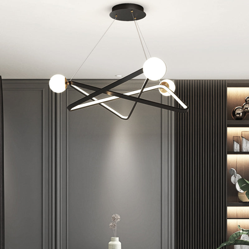 Nordic Modern Simple Style Pendant Chandelier Light for Living Room Dining Room