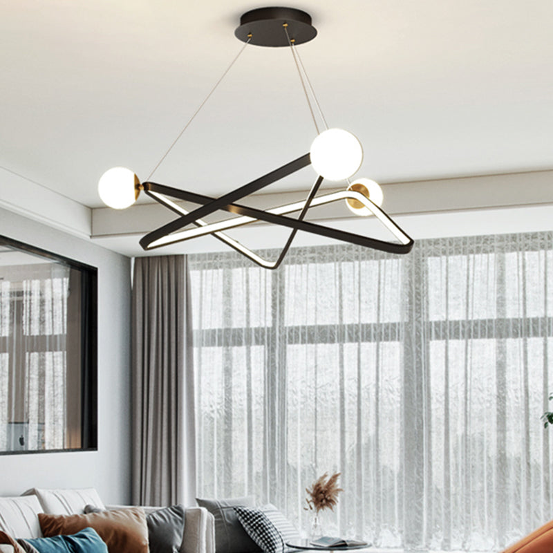 Nordic Modern Simple Style Pendant Chandelier Light for Living Room Dining Room