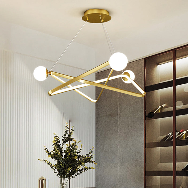 Nordic Modern Simple Style Pendant Chandelier Light for Living Room Dining Room