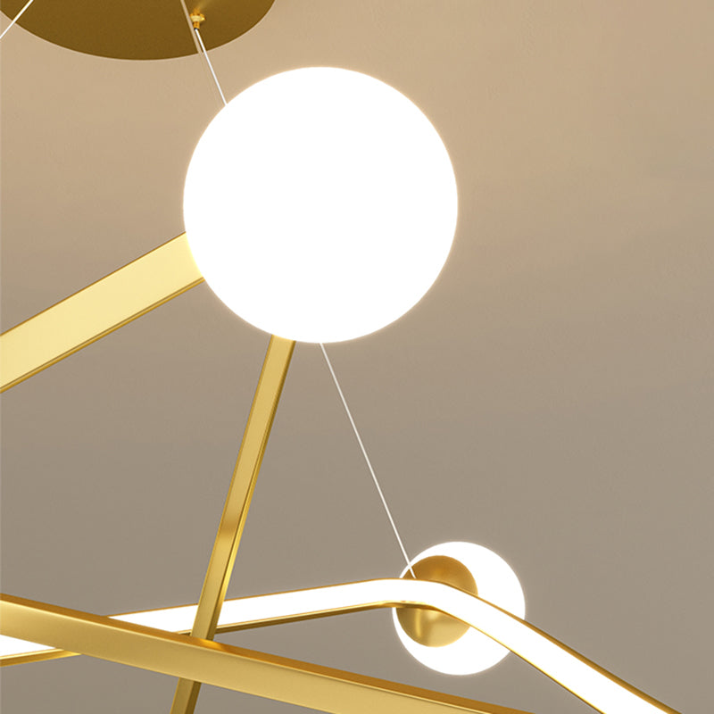 Nordic Modern Simple Style Pendant Chandelier Light for Living Room Dining Room