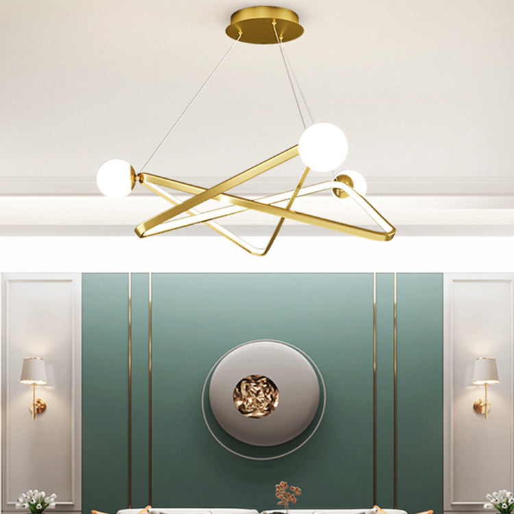 Nordic Modern Simple Style Pendant Chandelier Light for Living Room Dining Room