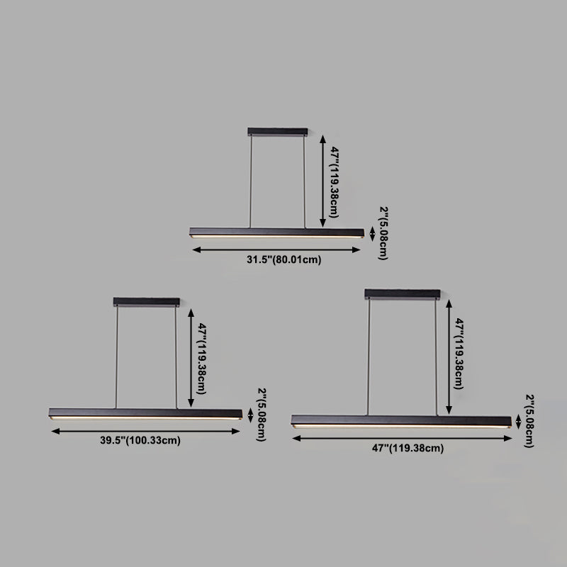 Caratteristica nordica semplice luce moderna lussuosa Lumo a LED Isola lampadina per sala da pranzo