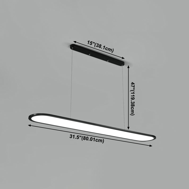 Lampada geometrica lampada da lampada da cucina contemporanea illuminazione acrilica