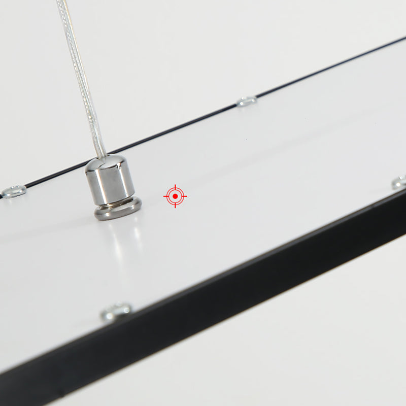 Lampada geometrica lampada da lampada da cucina contemporanea illuminazione acrilica