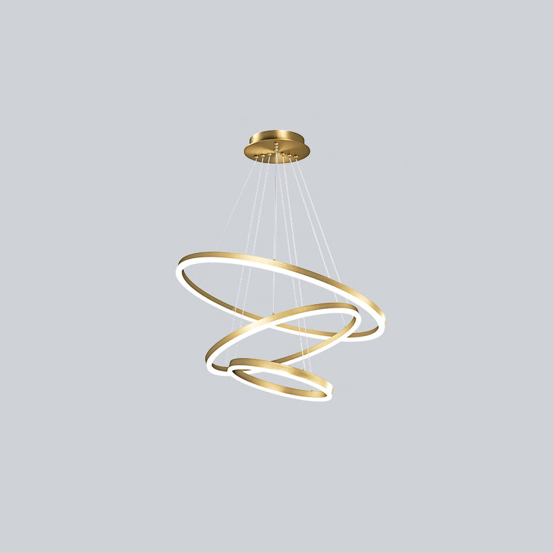 Luz de lujo Luz de lámpara LED de estilo moderno simple para el comedor