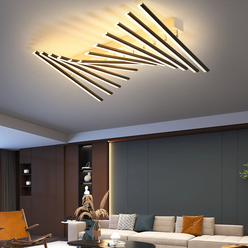 Modern Flush Ceiling Lights Linear Flush Mount Lighting Led Flush Mount Ceiling Lights