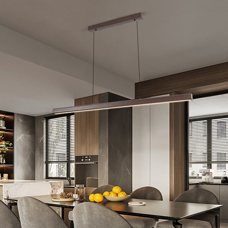 Luce nordica di lusso moderno lussuoso LED Isola sospesa Isola Light per sala da pranzo