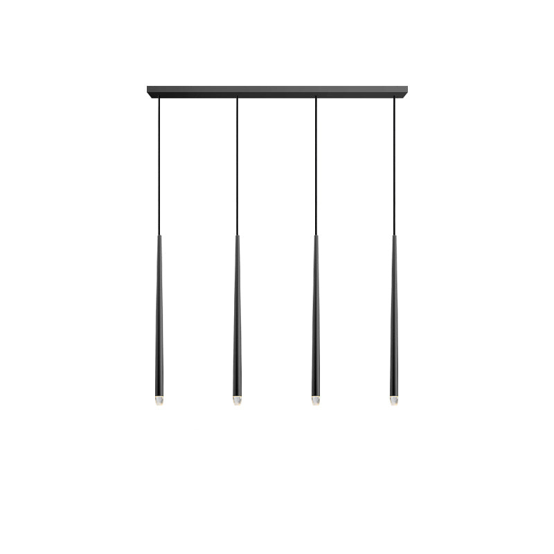 Linearer Kronleuchterleuchter Lichter moderne Anhängerbeleuchtung für die Kücheninsel