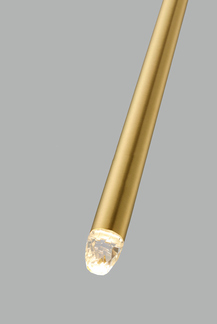 Linearer Kronleuchterleuchter Lichter moderne Anhängerbeleuchtung für die Kücheninsel