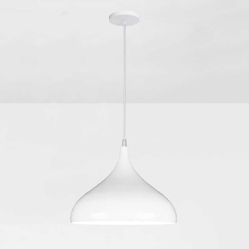 Macaron Matel Hanging Light, Nordic 1-Light Pendant Lighting for Living Room
