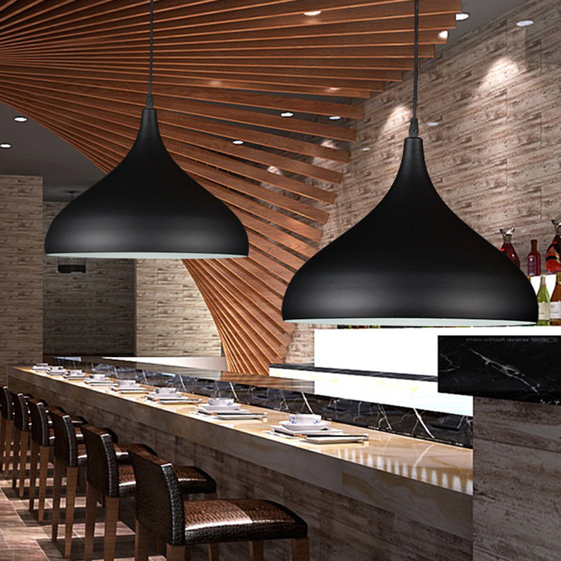 Macaron Matel Hanging Light, Nordic 1-Light Pendant Lighting for Living Room