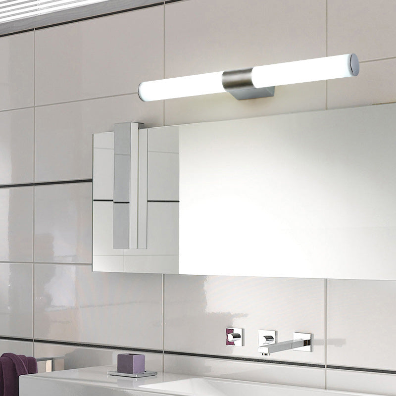Estilo moderno Mirror de pared lineal Mirror delantero 2 luces Acrílico LED Light Strip