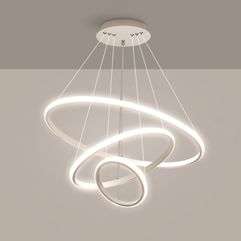 Semplice lampadario a LED a LED caratteristico moderno semplice per sala da pranzo