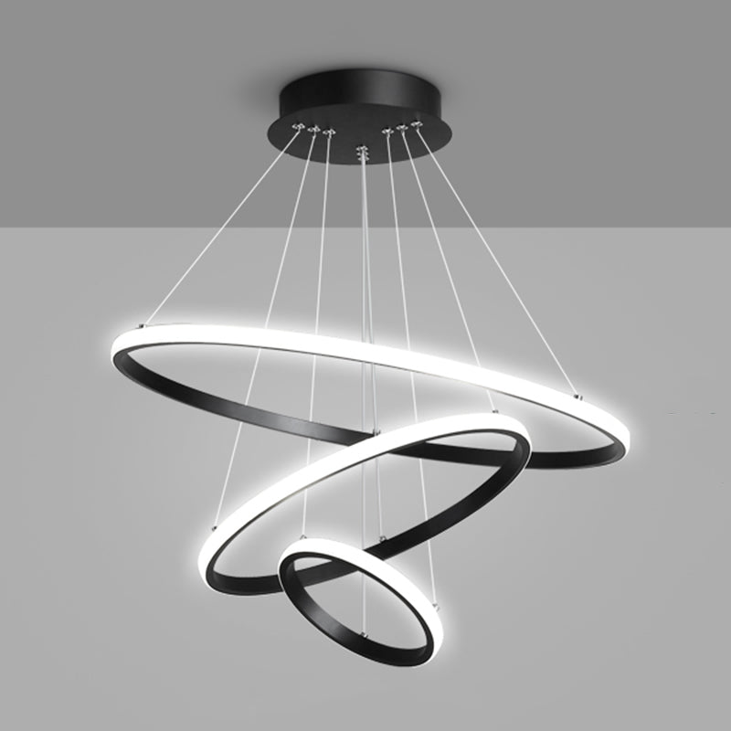 Semplice lampadario a LED a LED caratteristico moderno semplice per sala da pranzo