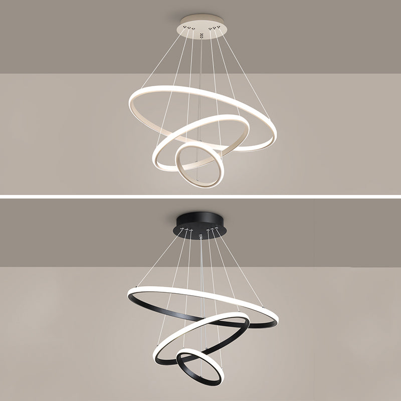 Semplice lampadario a LED a LED caratteristico moderno semplice per sala da pranzo