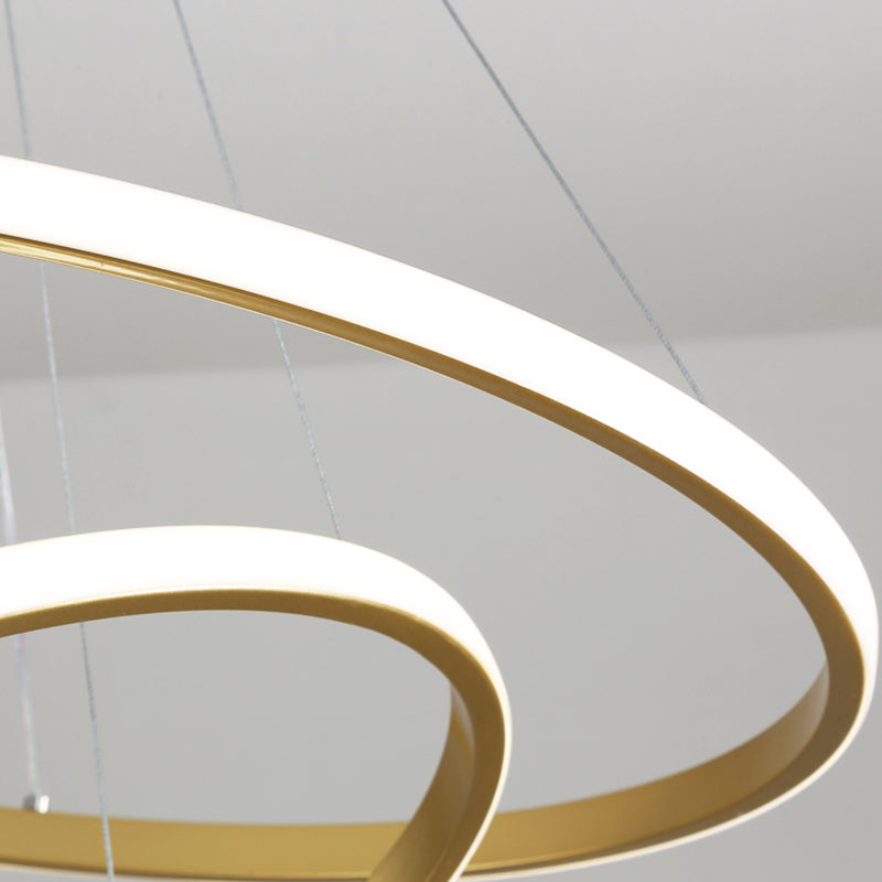 Semplice lampadario a LED a LED caratteristico moderno semplice per sala da pranzo