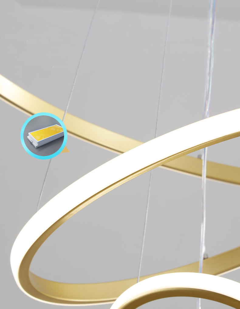 Semplice lampadario a LED a LED caratteristico moderno semplice per sala da pranzo