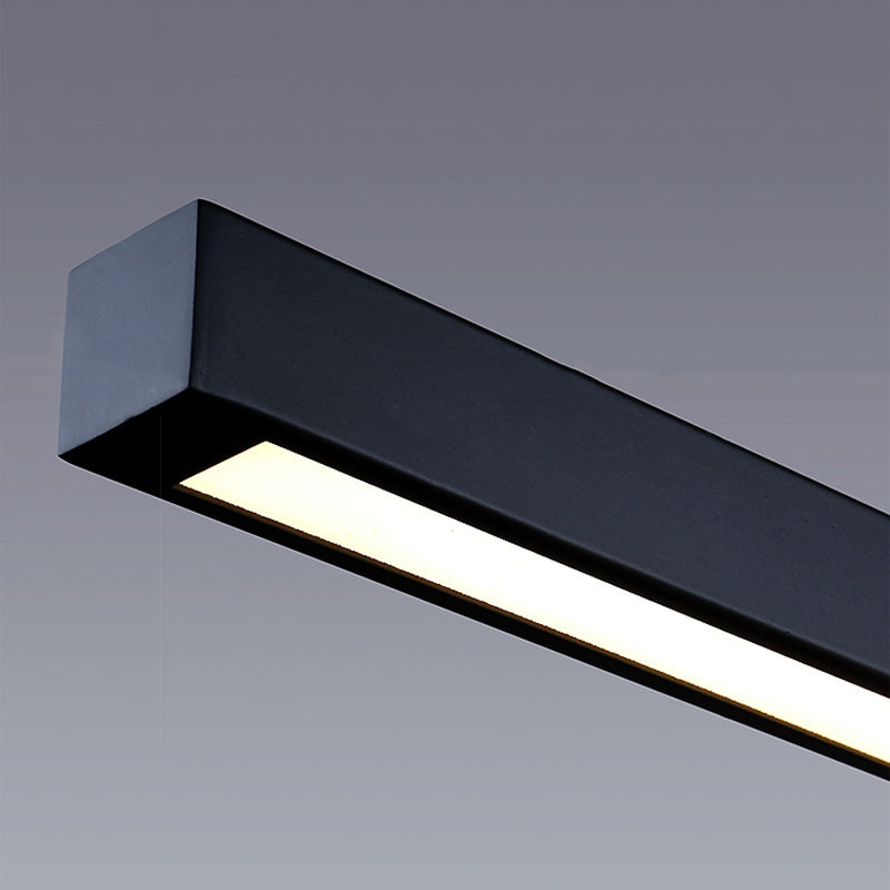 Simple Modern Light Luxury Style LED Hanging Island Pendant Light for Dining Room Office