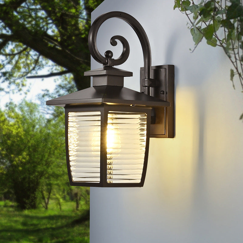 Schmiedeeiseisen Wandlampe Wandleuchte Industrie bewaffneter Außenleuchte im Freien