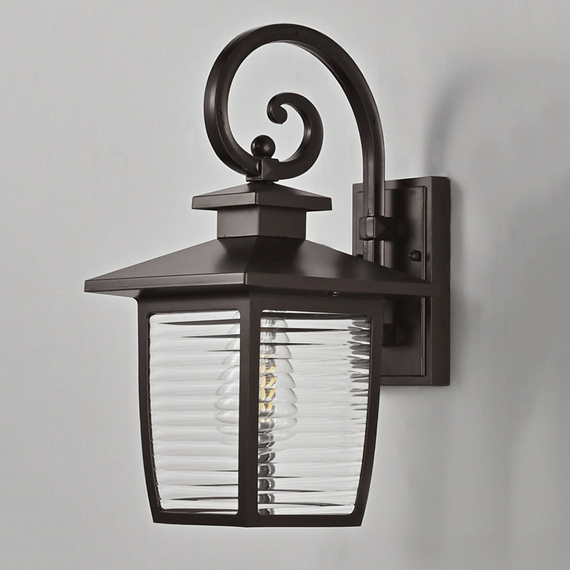 Schmiedeeiseisen Wandlampe Wandleuchte Industrie bewaffneter Außenleuchte im Freien