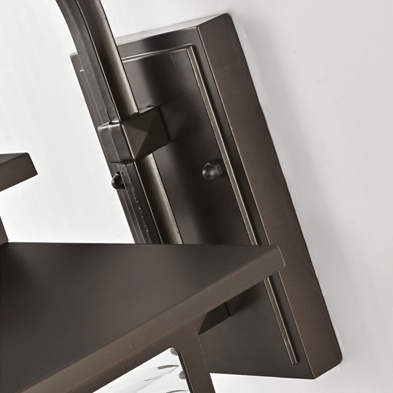 Schmiedeeiseisen Wandlampe Wandleuchte Industrie bewaffneter Außenleuchte im Freien