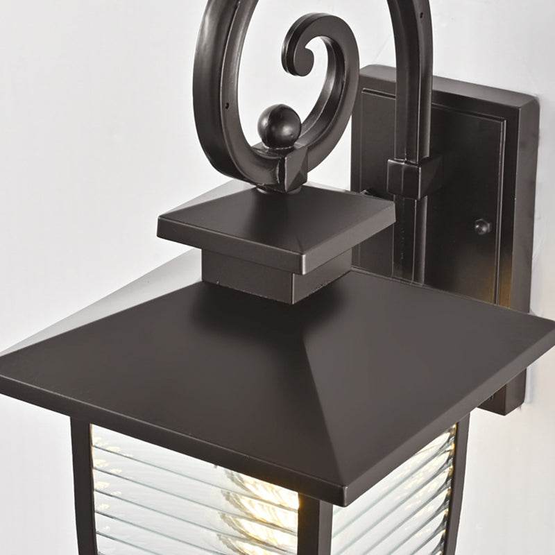 Schmiedeeiseisen Wandlampe Wandleuchte Industrie bewaffneter Außenleuchte im Freien