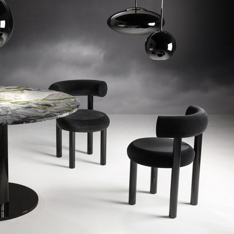 Minimalist Opening Back Dining Side Chair Metal Kitchen Dining Side Chair