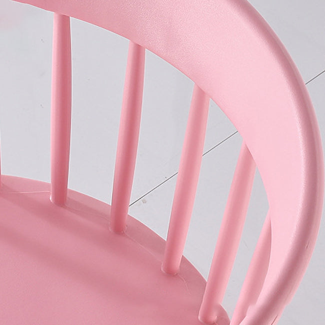 Accueil Chaise d'appoint contemporaine Ensemble de chaises de salle à manger en plastique à dossier Windsor