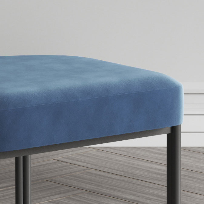 Les chaises en métal de style de Glam placent les chaises latérales arrière ouvertes de cuisine de salle à manger