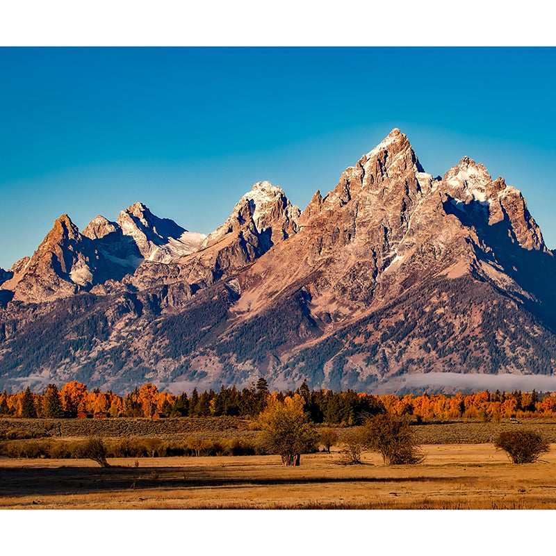 Customized Moisture Resistant Mural Wallpaper Decal Mountain for Decoration