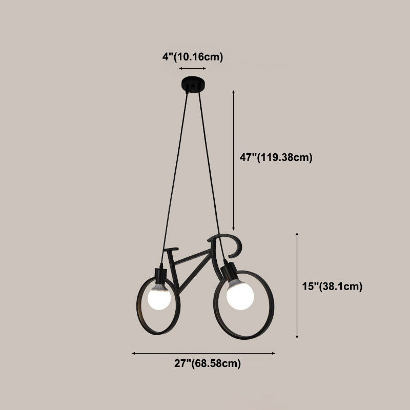 Luz de techo de granja geométrica para cafetería para comedor