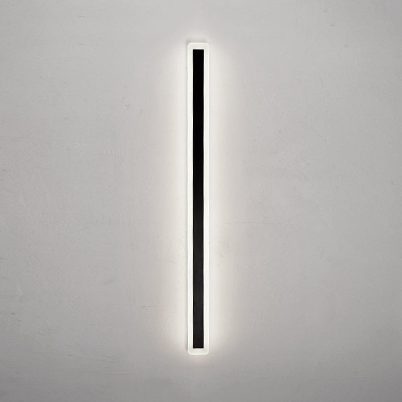 1 Licht linearer Wandleuchten moderne einfache Fashion-Style-Holzwandbeleuchtung